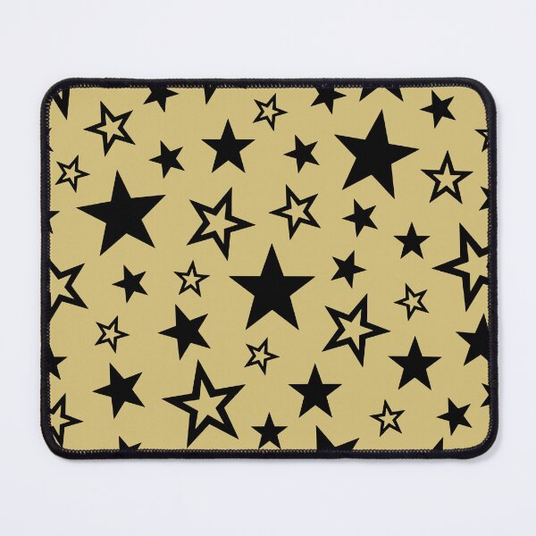 Item preview, Star Pattern Black and Gold designed and sold by tonymagnerart.