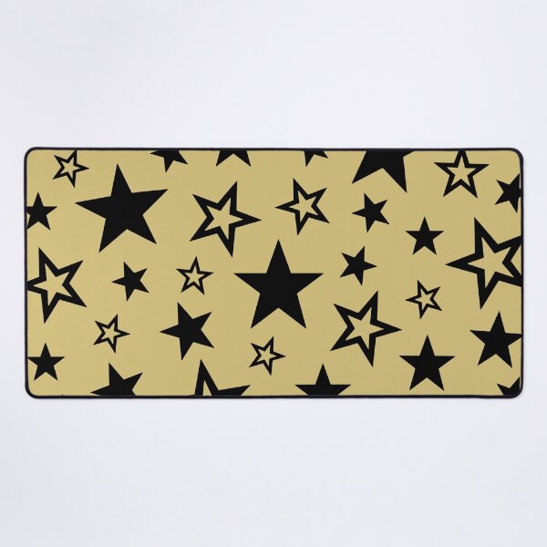 Item preview, Star Pattern Black and Gold designed and sold by tonymagnerart.