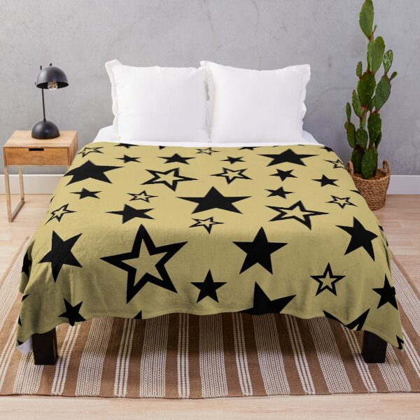 Item preview, Star Pattern Black and Gold designed and sold by tonymagnerart.