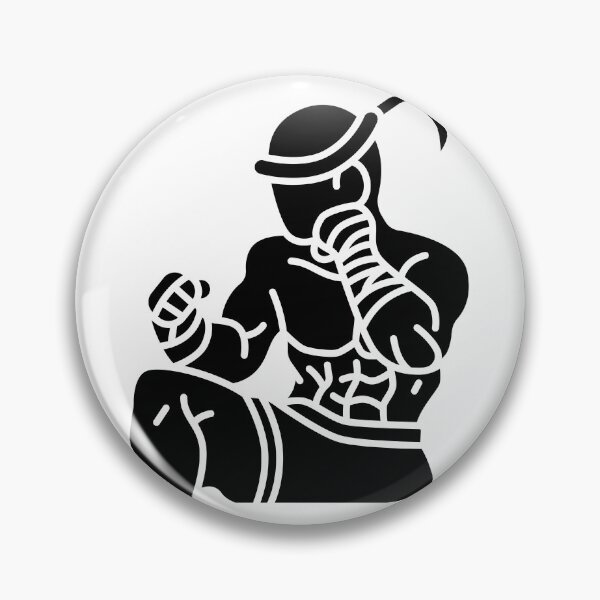 Artikelvorschau, Muay-Thai-Mann Muay-Thai-Charakter entworfen und verkauft von TheGymZone.
