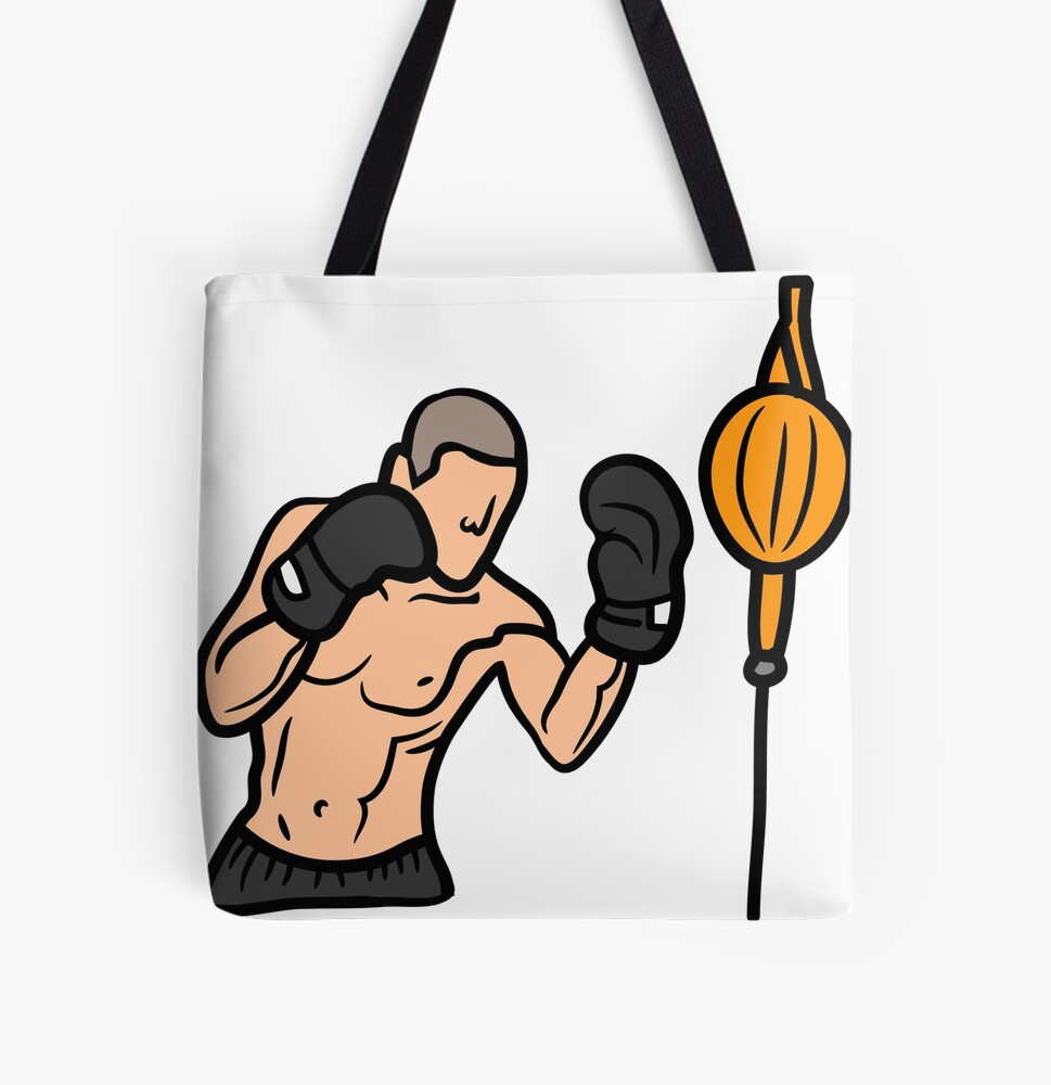 Coque et skin adhésive iPad for Sale avec l'œuvre « Sac de boxe homme  vitesse » de l'artiste TheGymZone