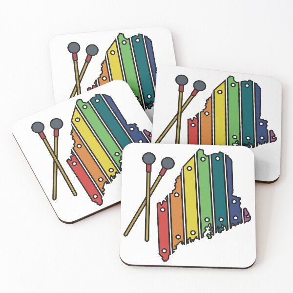 Item preview, Rainbow Xylophone Maine designed and sold by Katherine Reardon.