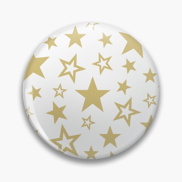 Item preview, Star Pattern Gold and White designed and sold by tonymagnerart.