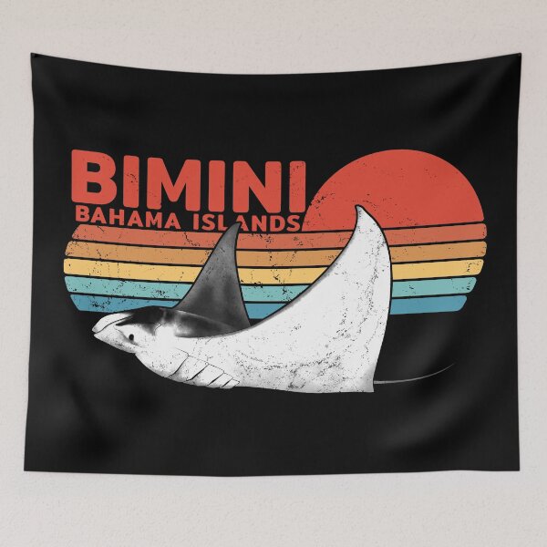 Item preview, Bimini Manta Ray designed and sold by NicGrayGraphic.