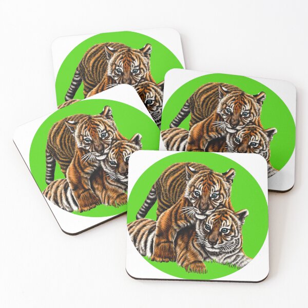 Item preview, Sumatran tiger cubs designed and sold by LorenDowding.