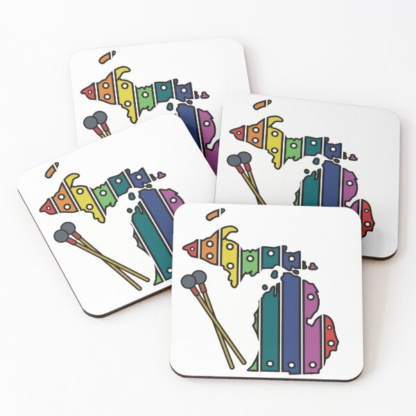 Item preview, Rainbow Xylophone Michigan designed and sold by Katherine Reardon.