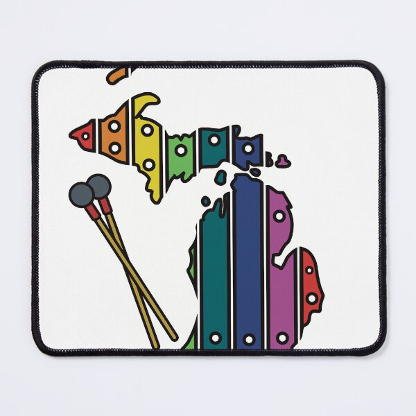 Item preview, Rainbow Xylophone Michigan designed and sold by Katherine Reardon.