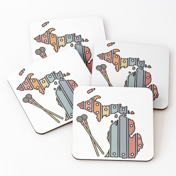 Item preview, Boho Xylophone Michigan  designed and sold by Katherine Reardon.