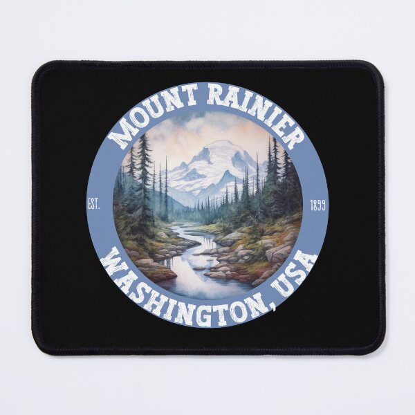 Item preview, Mount Rainier Washington Retro Vintage Amazing Outdoors Adventure Travel Lover Gift Souvenir designed and sold by Eponine6.