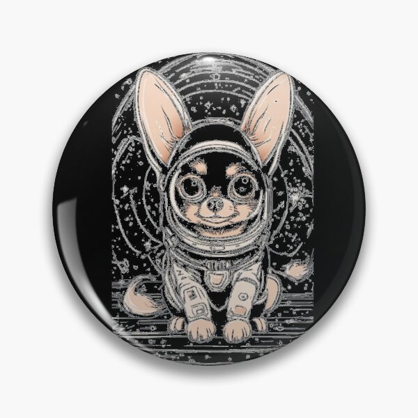 Item preview, Cosmic Chihuahua in a spacesuit designed and sold by Aleksander Frączek.