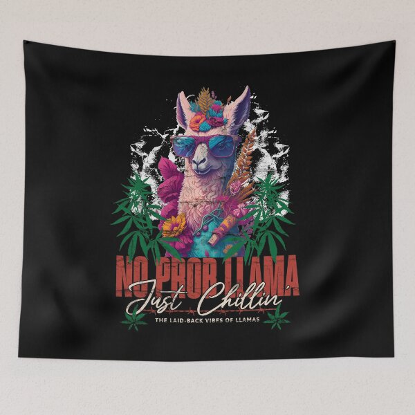 Item preview, High Llamas, No ProbLlama just chillin | Y2K Style designed and sold by Tee-Craftify.