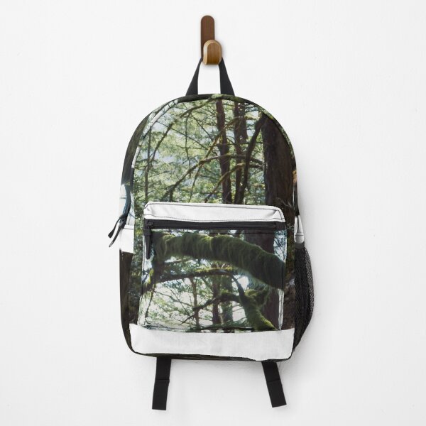 Item preview, Dark trees in the forest trail path designed and sold by Fenderbender00.