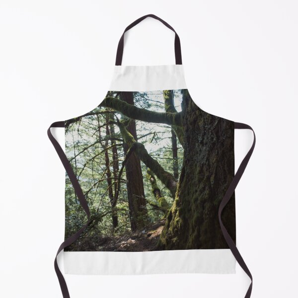 Item preview, Dark trees in the forest trail path designed and sold by Fenderbender00.
