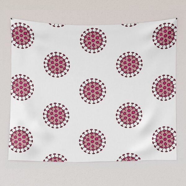 Item preview, covid19 virus pink designed and sold by rosipos.