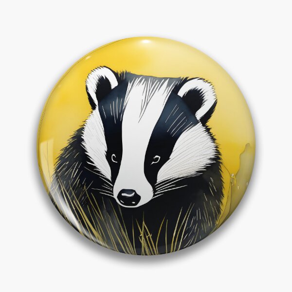 Item preview, Yellow Badger  designed and sold by artificialnctrn.