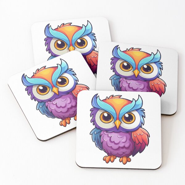Item preview, Multi Colored Owl designed and sold by RodoArtDs.