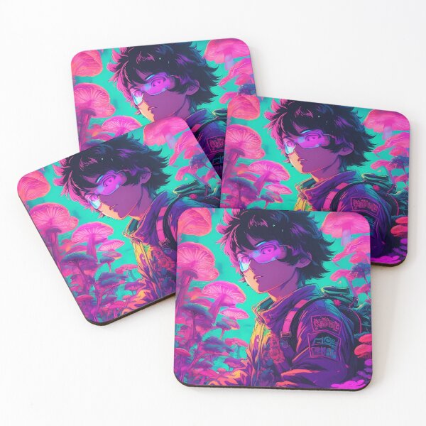 Item preview, Anime Akira Girl Walking through a Mushroom Psychedelic Trip Acid FULL designed and sold by wojysmokes.