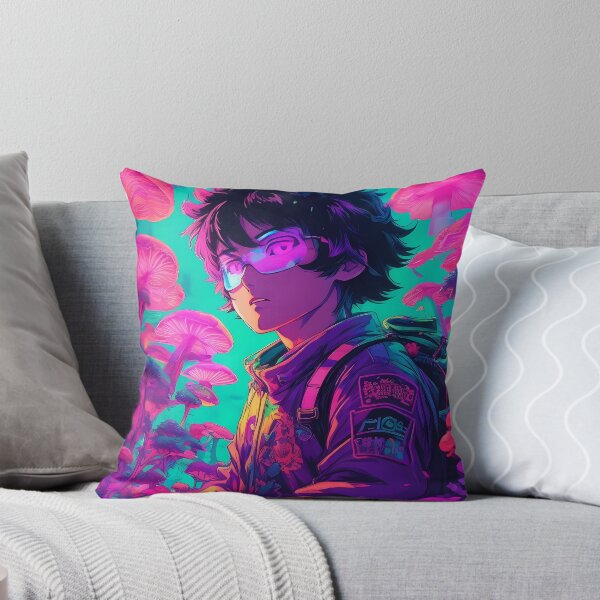 Item preview, Anime Akira Girl Walking through a Mushroom Psychedelic Trip Acid FULL designed and sold by wojysmokes.