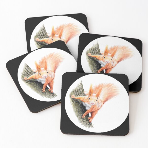Item preview, Copy of Red squirrel Drawing (black) designed and sold by SandraWarmerdam.