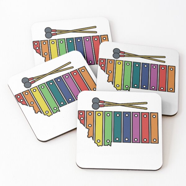 Item preview, Rainbow Xylophone Montana  designed and sold by Katherine Reardon.