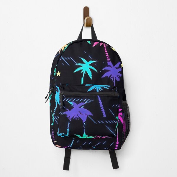 Item preview, 80s and 90s Retro Pixel Art Palm Tree Pattern designed and sold by AeonAcademy.