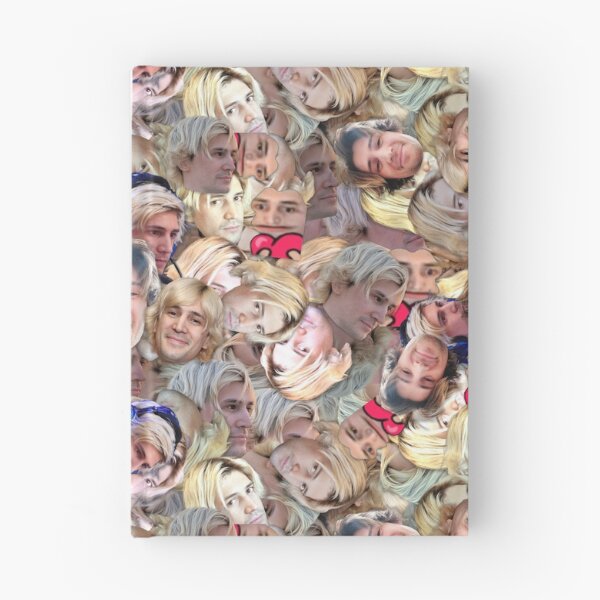 Artikelvorschau, XQC – Streamer-Gesichtsmuster entworfen und verkauft von ManOfManyFaces.
