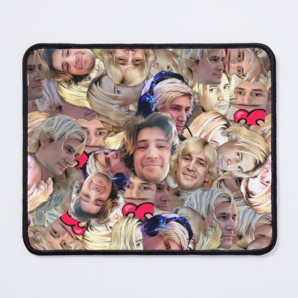 Item preview, XQC - Streamer face pattern designed and sold by ManOfManyFaces.