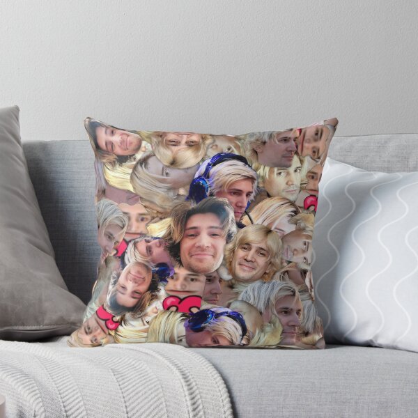 Item preview, XQC - Streamer face pattern designed and sold by ManOfManyFaces.