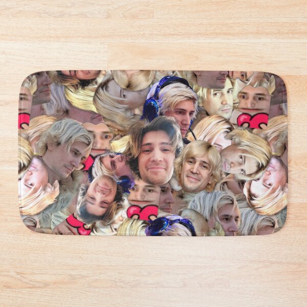Item preview, XQC - Streamer face pattern designed and sold by ManOfManyFaces.