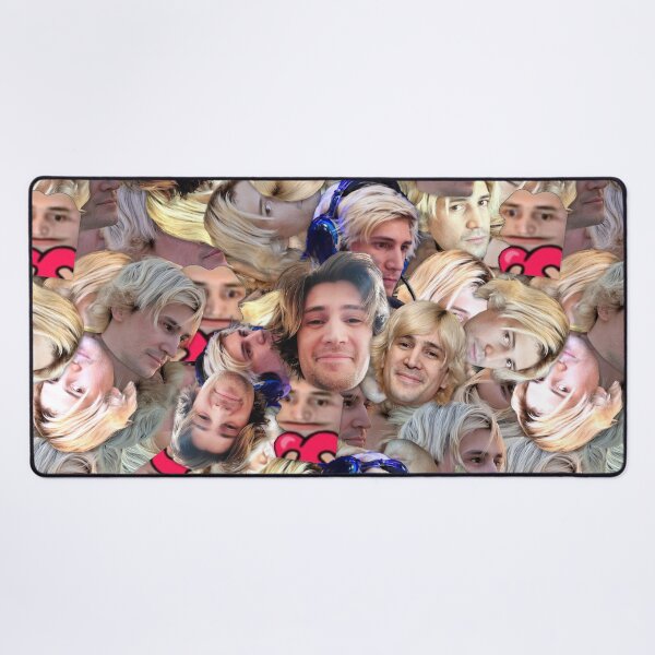 Item preview, XQC - Streamer face pattern designed and sold by ManOfManyFaces.