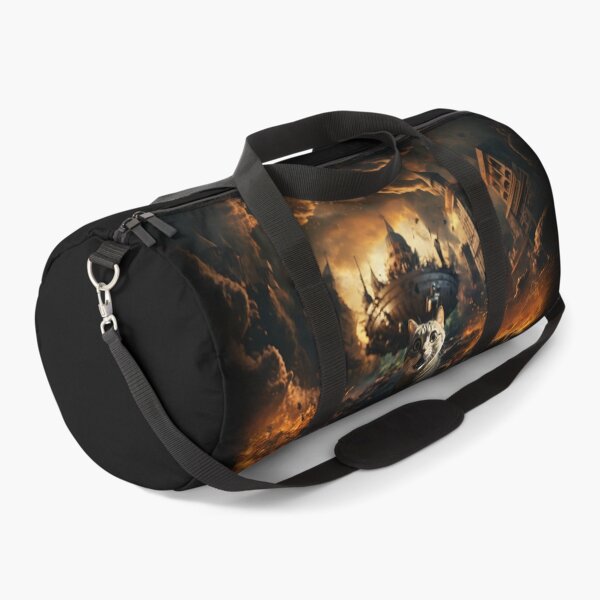 Item preview, Cat Selfie Ufo Destroyed City designed and sold by RosmirStore.