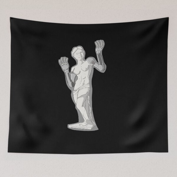 Item preview, Female Greek Statue With Prosthetic arms-Stone designed and sold by MiishaRed.