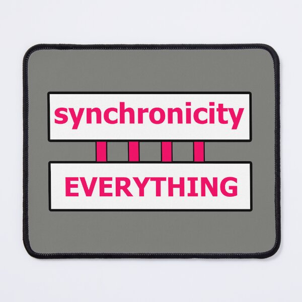 Item preview, Synchronicity Everything is Connected Jungian Psychology 1111 - Pink 3 of 4 designed and sold by Beachy.