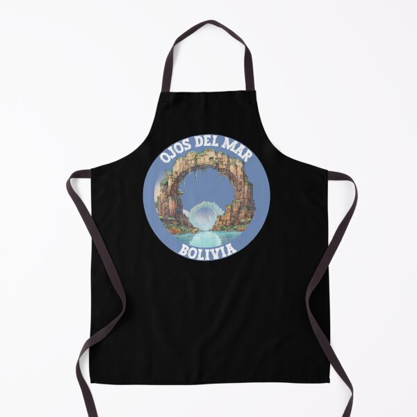 Artikelvorschau, Ojos Del Mar, Bolivien, Retro-Vintage-Stil, tolles Geschenk für Outdoor-Abenteuer-Reiseliebhaber, Souvenir entworfen und verkauft von Eponine6.
