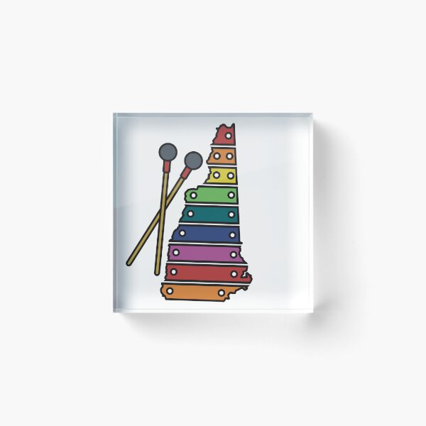 Item preview, Rainbow Xylophone New Hampshire  designed and sold by Katherine Reardon.
