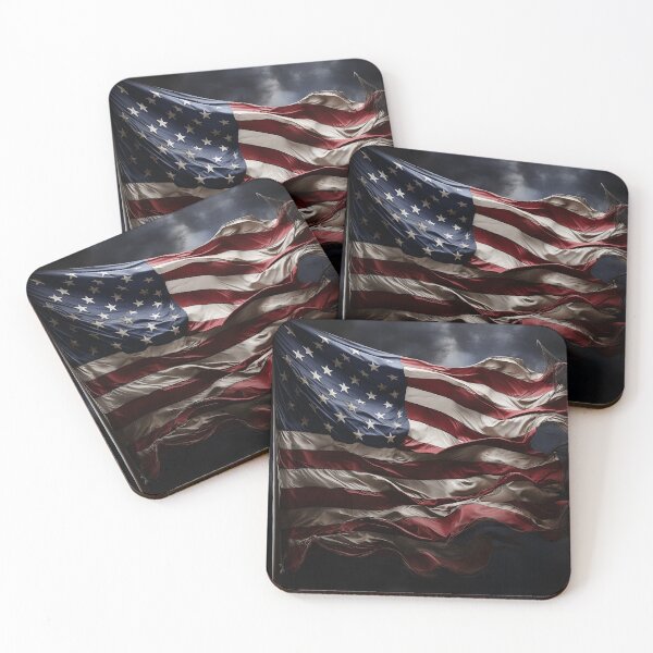 Item preview, Patriotic American flag digital print designed and sold by dcrc.