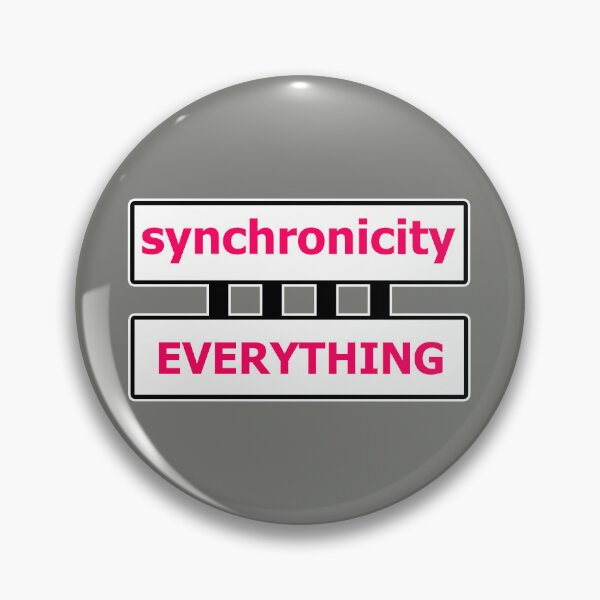 Item preview, Synchronicity Everything is Connected Jungian Psychology 1111 - Pink 4 of 4 designed and sold by Beachy.