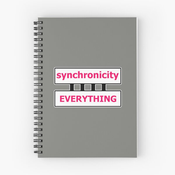 Item preview, Synchronicity Everything is Connected Jungian Psychology 1111 - Pink 4 of 4 designed and sold by Beachy.