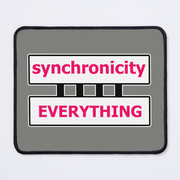Item preview, Synchronicity Everything is Connected Jungian Psychology 1111 - Pink 4 of 4 designed and sold by Beachy.