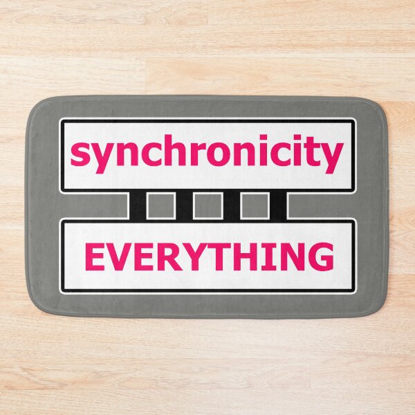 Item preview, Synchronicity Everything is Connected Jungian Psychology 1111 - Pink 4 of 4 designed and sold by Beachy.