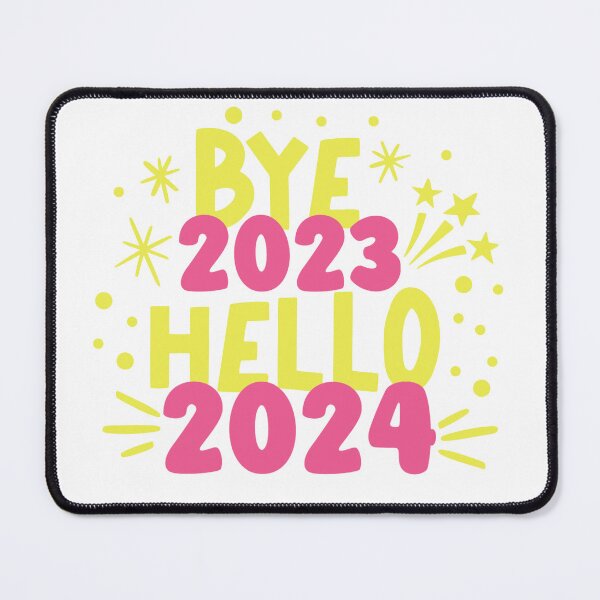 Item preview, Bye 2023, Hello 2024 designed and sold by Infinirish.