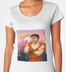 Guy from final fight Women's Premium T-Shirt