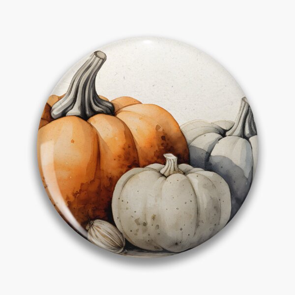 Item preview, Halloween in Watercolor: Pumpkin Cosiness designed and sold by ArtByKattie.