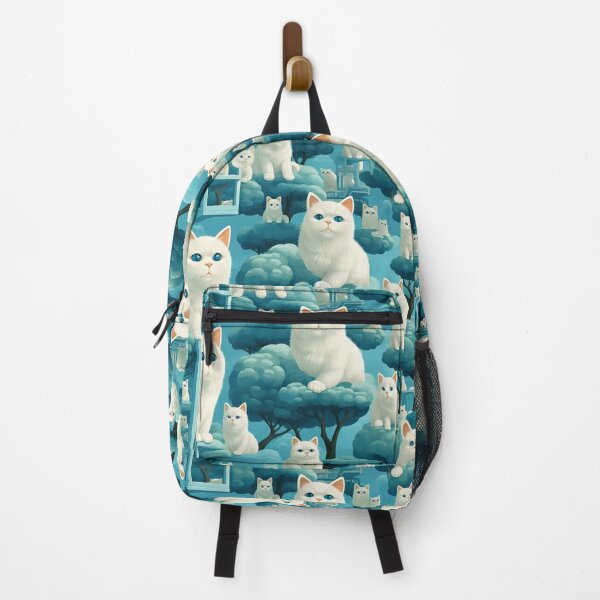 Disover cats and blue trees | Backpack