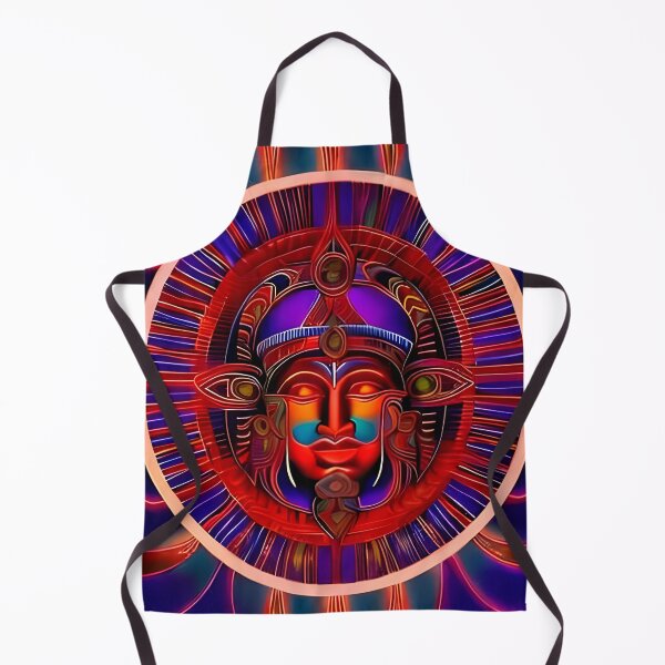 Item preview, New World Gods (30) - Mesoamerican Inspired Psychedelic Art designed and sold by TheThirdEye.