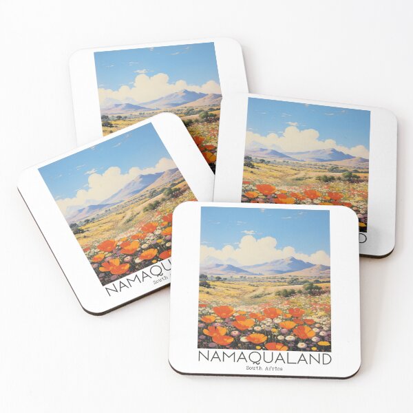 Artikelvorschau, Eine Vintage-Reiseillustration von Namaqualand - Südafrika entworfen und verkauft von GoodOldVintage.