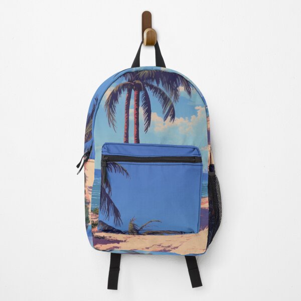 Item preview, Retro Pixel Beach Vibes - Nostalgic Summer Getaway designed and sold by Brownpants.