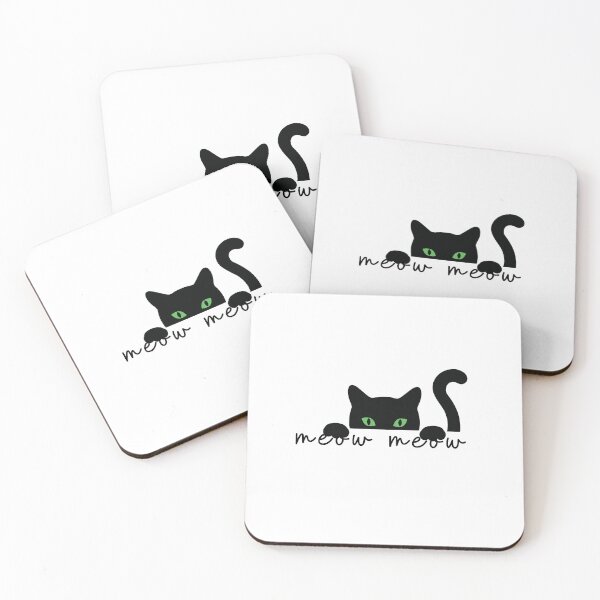 Item preview, meow cat designed and sold by Julka Danielska.