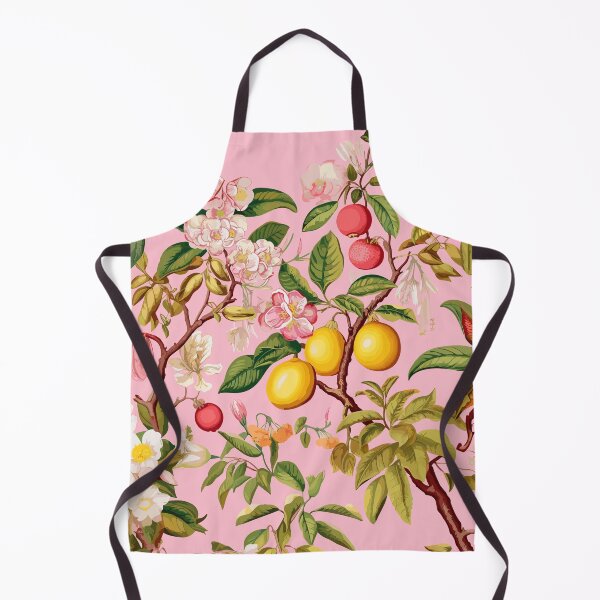 Item preview, Cute Floral Lemons and Fruit Print designed and sold by meggydesigns.