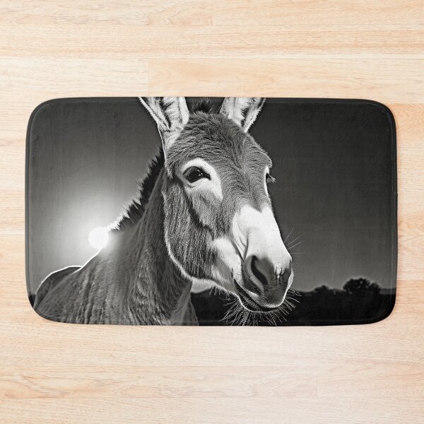 Item preview, Silhouetted Serenade: Donkey in the Moonlight designed and sold by Brendon987.